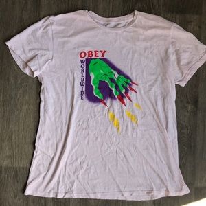 EXCLUSIVE UO OBEY / tee